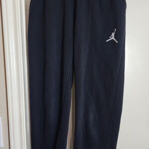 Jordan‎ Kids Dark Gray Joggers with White Logo